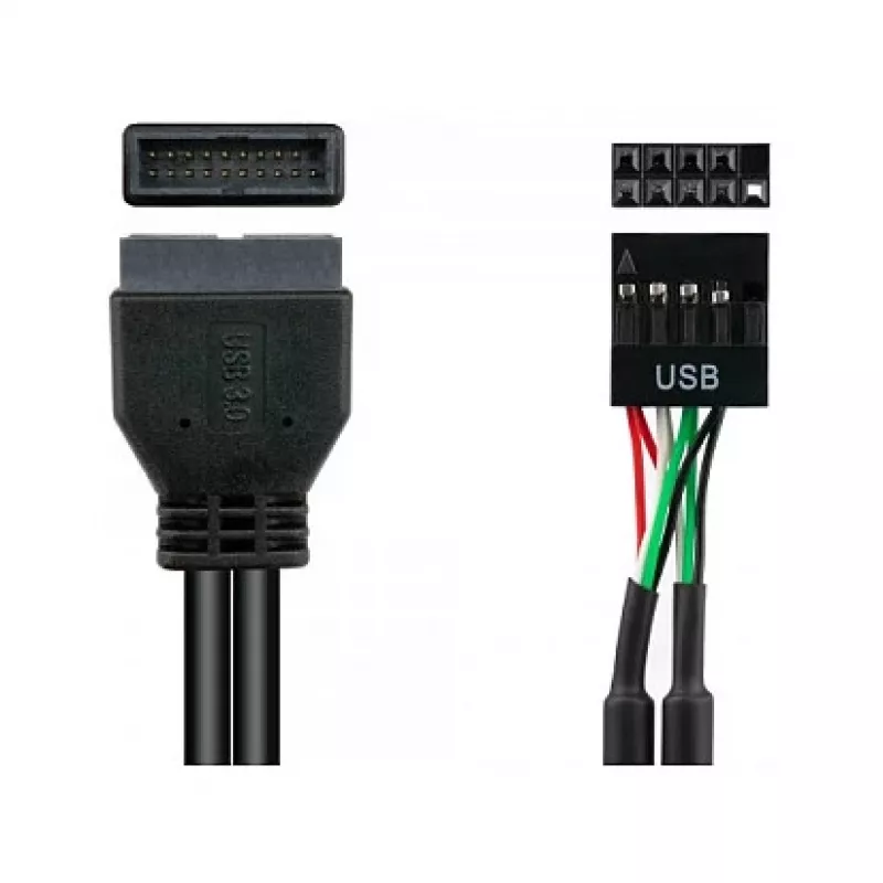 Good Connections 5021-PST4 - 0,6 m - USB 2.0 - 480 Mbit/s - Melna