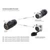 Good Connections IC01-20P303 - S1 - Strāvas (3 kontaktu) - Melns - taisns - Metāls - Plastmasa - Zelts - vara sakausējums