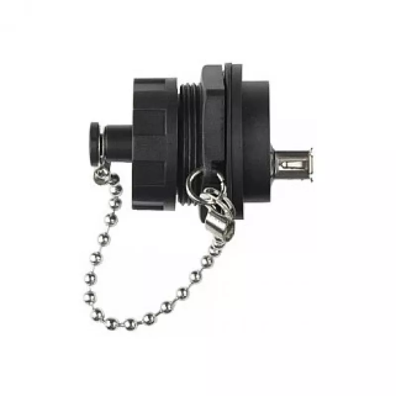 Good Connections IC04-U205 - USB A - melna - sieviešu - taisna - polibutilēntereftalāts (PBT) - polivinilhlorīds (PVC) - IP65 - IP67