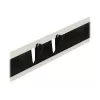 Kabeļu pārvaldības panelis DeLOCK 19 collu kabelis Management Brush Strip bez instrumentiem 2U pelēks