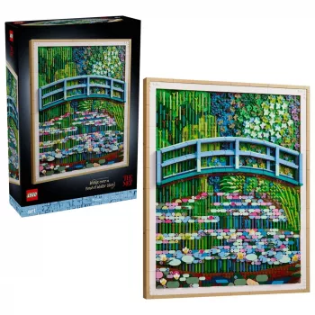 LEGO Art 31220 Claude Monet - Tiltiņš pār ūdensrožu dīķi