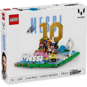 LEGO Editions Sports 43011 Lionels Mesi — futbola mirkļi