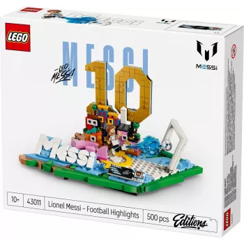 LEGO Editions Sports 43011 Lionels Mesi — futbola mirkļi