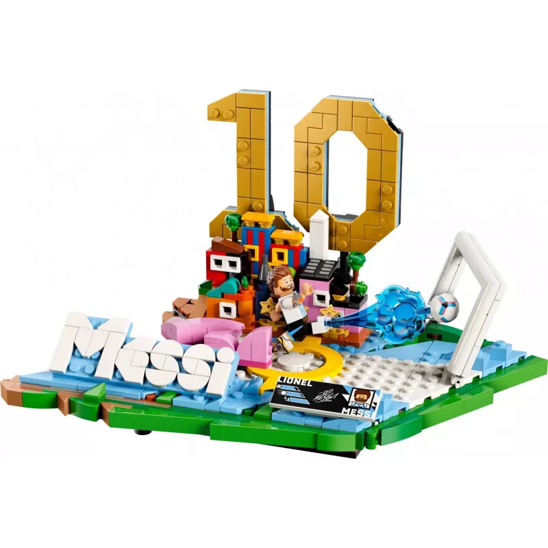LEGO Editions Sports 43011 Lionels Mesi — futbola mirkļi