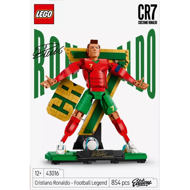 LEGO Editions Sports 43016 Krištianu Ronaldu — futbola leģenda