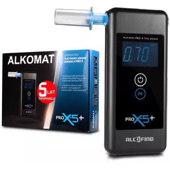 Breathalyzer Pro x-5+ 5 gadu garantija