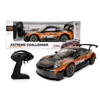Radiovadāms auto Artyk Car R/C oranžs – ar baterijām darbināma rotaļlietu automašīna, modelis 176982