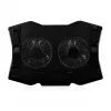 Dzesēšanas paliktnis Modecom MC-CF18 RGB 45.7 cm 2 ventilatori melns