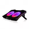 Dzesēšanas paliktnis Modecom MC-CF18 RGB 45.7 cm 2 ventilatori melns