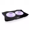 Dzesēšanas paliktnis Modecom MC-CF18 RGB 45.7 cm 2 ventilatori melns