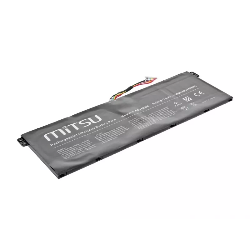 Baterija MITSU BC/AC-E3 Acer klēpjdatoriem 2200 mAh 33 Wh 15,2 V