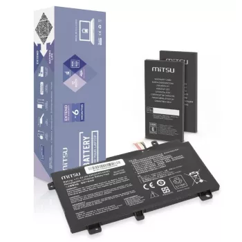 Baterija MITSU B31N1726 priekš ASUS FX504 FX505 FX80G 3900mAh 44Wh 11.4V