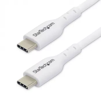 2M balts USB-C kabelis 2-PAKA