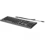 HP USB tastatūra datoram pilna izmēra vadu USB melna QY776AA#ABE