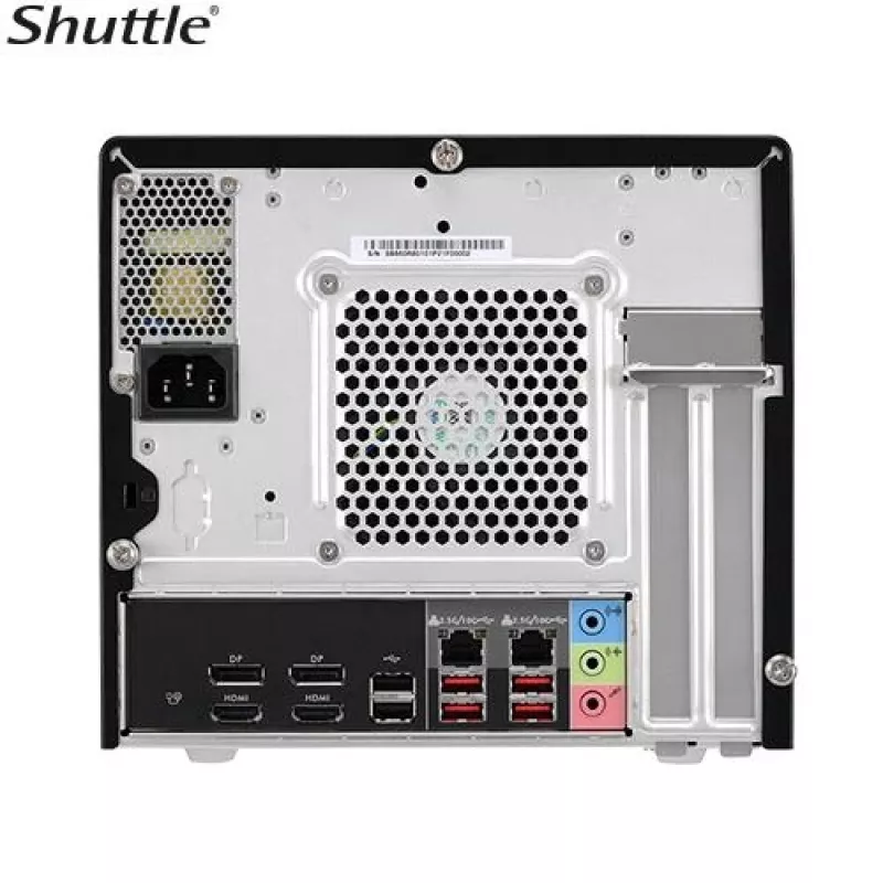 Shuttle PCB-SB860R811 SB860R8 XPC Cube Barebone, S-1851, Intel B860, 4x DDR5, Xe Graphics, 500W, melns