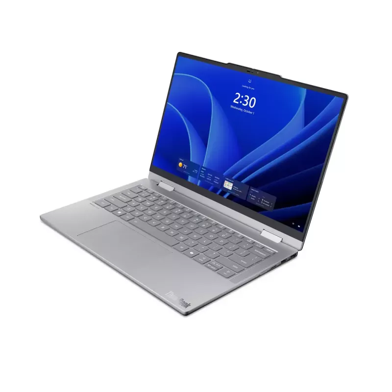 Lenovo ThinkBook 14 2-in-1 G6 IPL konvertējams klēpjdators, Intel Core Ultra 7 355, 14 collu WUXGA skārienjutīgs ekrāns, 32 GB RAM, 512 GB SSD, Windows 11 Pro, pelēks