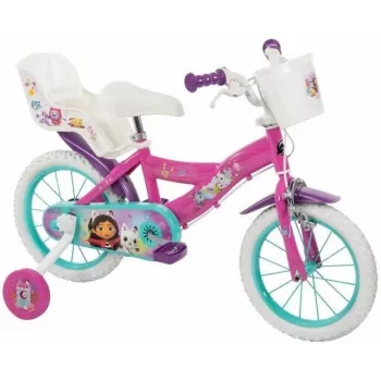 Bērnu velosipēds HUFFY Gabbys 16 collu G — 16 collu riteņu bērnu velosipēds, vienpārnesumu, kājas bremze