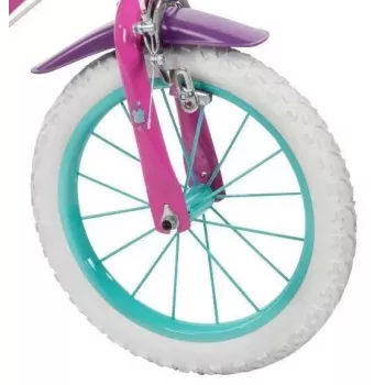 Bērnu velosipēds HUFFY Gabbys 16 collu G — 16 collu riteņu bērnu velosipēds, vienpārnesumu, kājas bremze