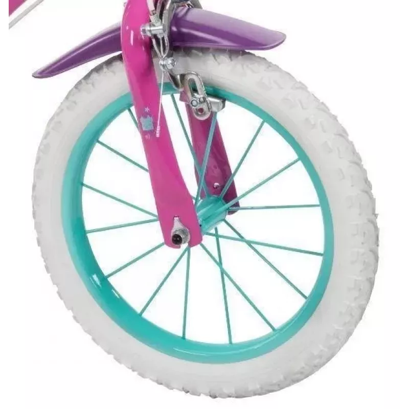 Bērnu velosipēds HUFFY Gabbys 16 collu G — 16 collu riteņu bērnu velosipēds, vienpārnesumu, kājas bremze