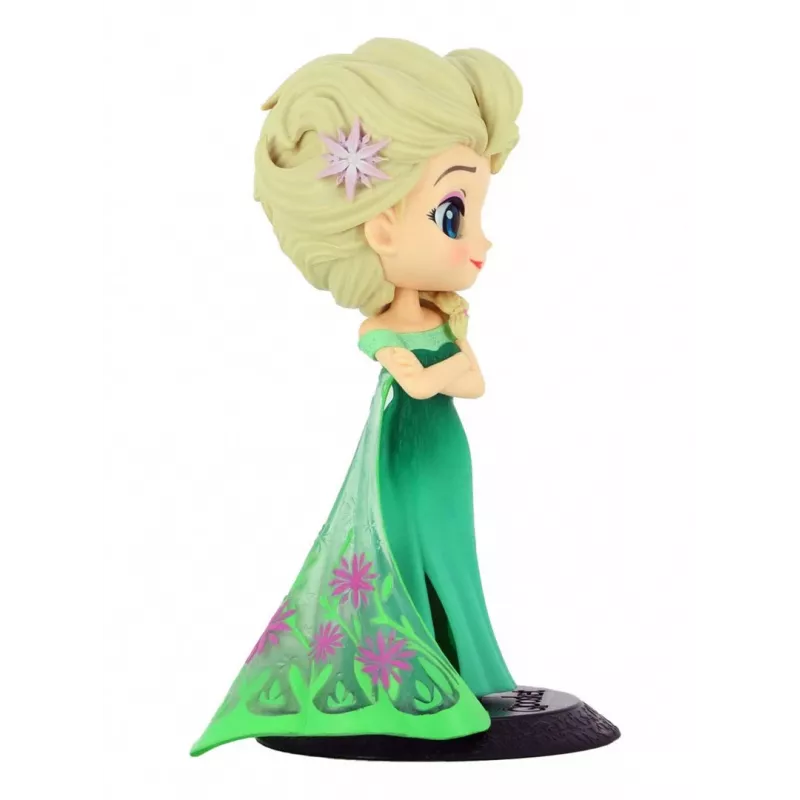 Bandai Q Posket Disney Elsa Surprise Ver. B — stilizēta kolekcionējama vinila figūriņa