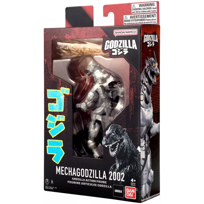 Action Figure Bandai Mecha Godzilla 2002 — Kolekcionējama locīklu rotaļlieta, modelis 92342