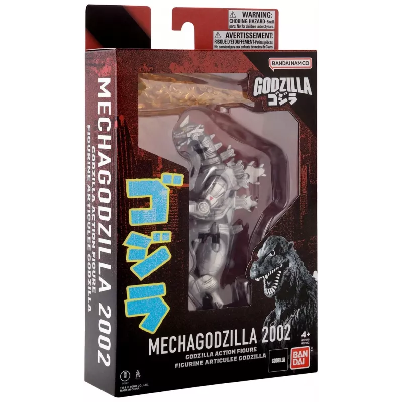 Action Figure Bandai Mecha Godzilla 2002 — Kolekcionējama locīklu rotaļlieta, modelis 92342