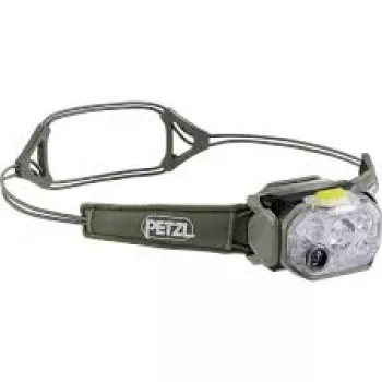Petzl SWIFT RL galvenais lukturis, 1100 lūmenu, uzlādējams, zaļš džungļu