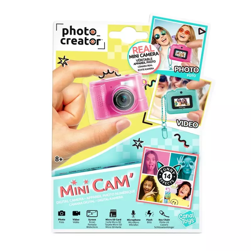 Lomu spēļu rotaļlieta Canal Toys Photo Creator CLK 050 - Daudzkrāsains, bērniem no 8 gadu vecuma