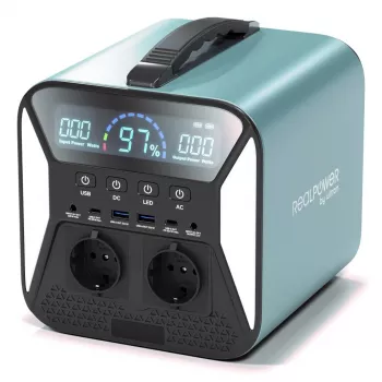 Pārnēsājamā elektrostacija RealPower PS-300C 76800 mAh