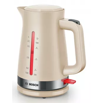 Bosch MyMoment elektriskā tējkanna 1,7 L 2400 W krēma krāsā