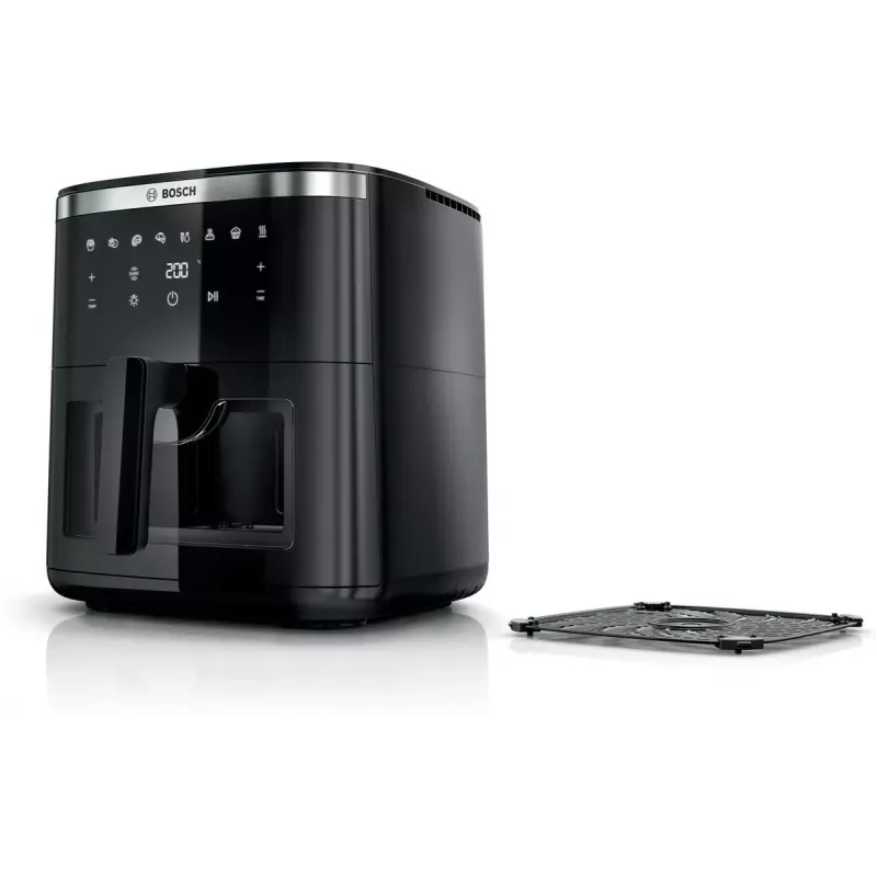 Bosch Serie 6 MAFS2671B fritieris Viena 7,2 L Brīvi stāvošs 1800 W Karstā gaisa fritieris Melns