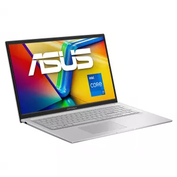 ASUS Vivobook 17 X1704VA-AU918W klēpjdators, 17,3 collu Full HD, Intel Core 7 150U, 16 GB RAM, 1 TB SSD, Windows 11 Home, sudraba
