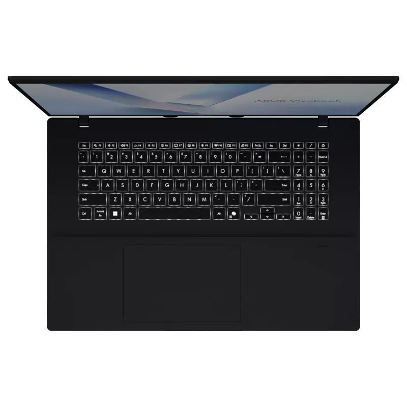 ASUS Vivobook 18 M1807GA-S8068W klēpjdators, 18 collu WUXGA, AMD Ryzen AI 7 445, 16 GB RAM, 1 TB SSD, Windows 11 Home, zils