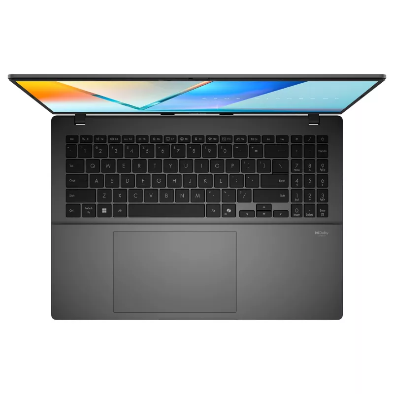 ASUS Vivobook S16 S3607VA-RP142W klēpjdators, 16 collu WUXGA, Intel Core 7 240H, 16 GB RAM, 1 TB SSD, Windows 11 Home, pelēks