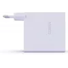 Verico MOJO GaN 140W Multi-Port USB-C un USB-A ātrais lādētājs klēpjdatoriem, viedtālruņiem un planšetdatoriem, balts