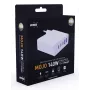 Verico MOJO GaN 140W Multi-Port USB-C un USB-A ātrais lādētājs klēpjdatoriem, viedtālruņiem un planšetdatoriem, balts