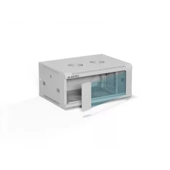 ALANTEC 19 4U 600x450 pie sienas stiprināms skapis, pelēks