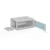ALANTEC 19 4U 600x450 pie sienas stiprināms skapis, pelēks