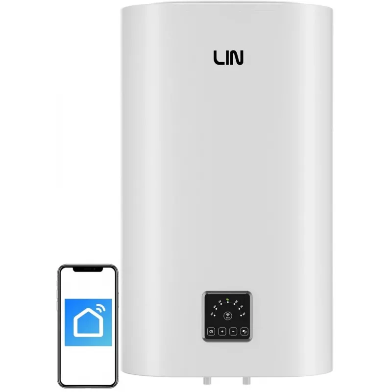 LIN LIFVD2 80 l elektriskais boileris Balts