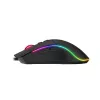 Spēļu pele HAVIT MS1001S V2 optiskais sensors RGB vadu melni pelēka