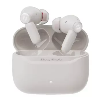 HAVIT TW991 PRO (SPACE NC01T) Wireless Headphones — balta, Noise-Cancelling True Wireless