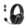 Spēļu austiņas HAVIT Fuxi-H3 Plus — vadu stereo austiņas ar mikrofonu (melnas)