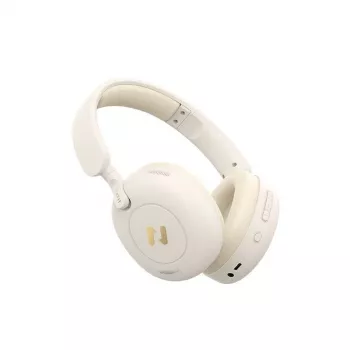 Over-ear Bluetooth austiņas HAVIT H655BT PRO — Bezvadu austiņas, bēša krāsa, Bluetooth audio