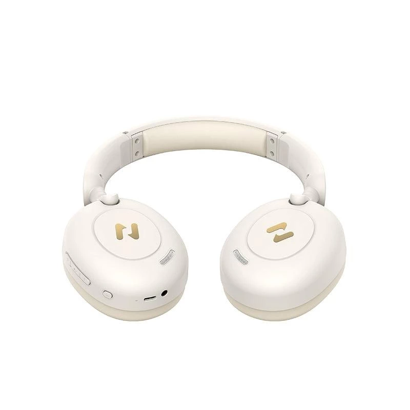 Over-ear Bluetooth austiņas HAVIT H655BT PRO — Bezvadu austiņas, bēša krāsa, Bluetooth audio