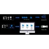 Uniview IPC2328SB-DZK-I0 drošības kamera Lodes tipa IP drošības kamera Āra 3840 x 2160 pikseļi Griestu/sienas stiprinājums