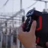 H3 termokamera, IR 320x240, -40~650°C, 25°×19° redzeslauks, 4,3 collu skārienjutīgs LCD, lāzers, 5MP, 64GB, Wi-Fi, Bluetooth