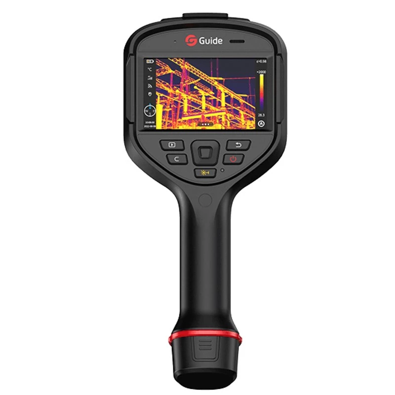 H2 termokamera, IR 256x192, -40~650°C, redzes lauks 25°×19°, 4,3 collu skārienekrāns LCD, lāzers, 5MP, 64GB, Wi-Fi, Bluetooth