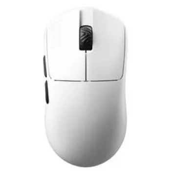 Bezvadu spēļu pele Scyrox V6 — 8 000 Hz aptaujas frekvence, 8K uztvērējs, Kailh optiskie slēdži, balta
