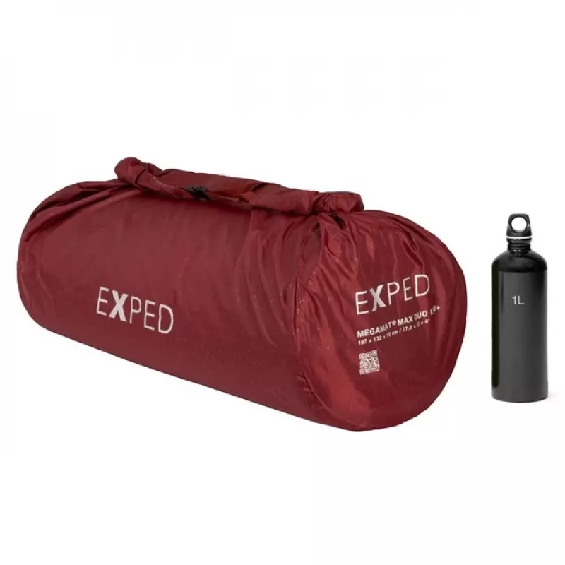 Exped Megamat Double paklājiņš kempingam, izmērs LW+ sarkans