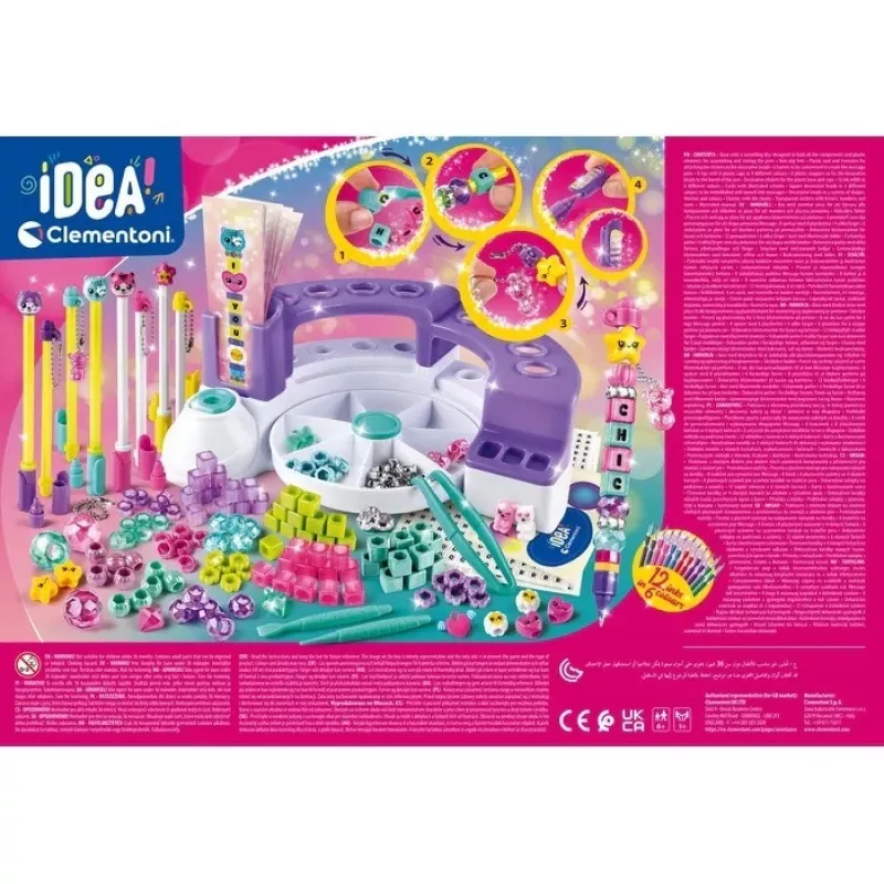 Clementoni Idea Art - Lodīšu pildspalvu rūpnīca ar ziņojumu